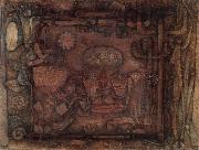 Paul Klee Botanical theatre painting